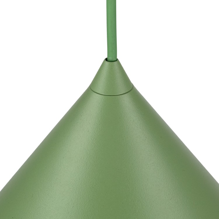 CONO PEAPOD 1XE27 XL 10888 TK Lighting Zielony Zielony