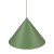 CONO PEAPOD 1XE27 XL 10888 TK Lighting Zielony Zielony