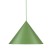 CONO PEAPOD 1XE27 XL 10888 TK Lighting Zielony Zielony