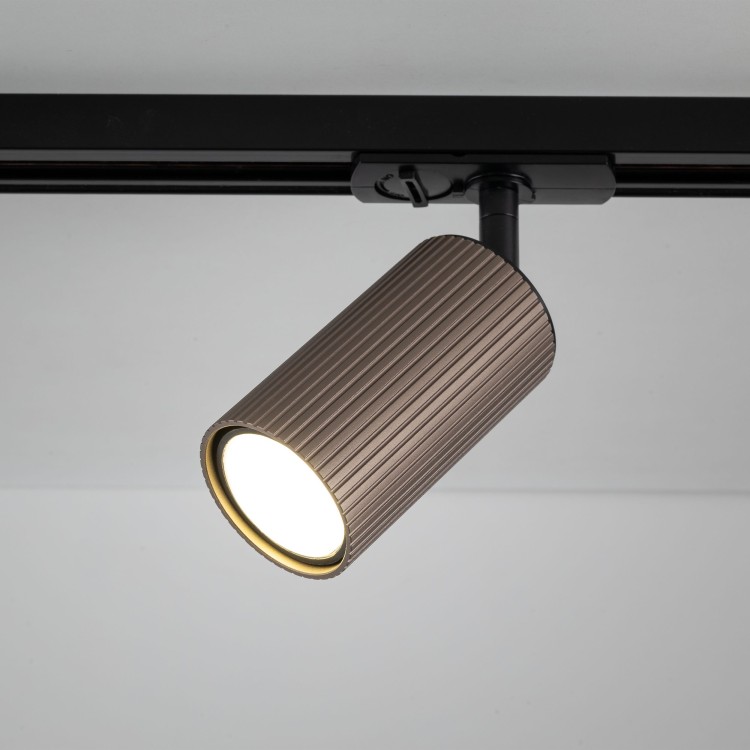 TRACER TUNE BROWN 1XGU10 16145 TK Lighting Czarny Brązowy