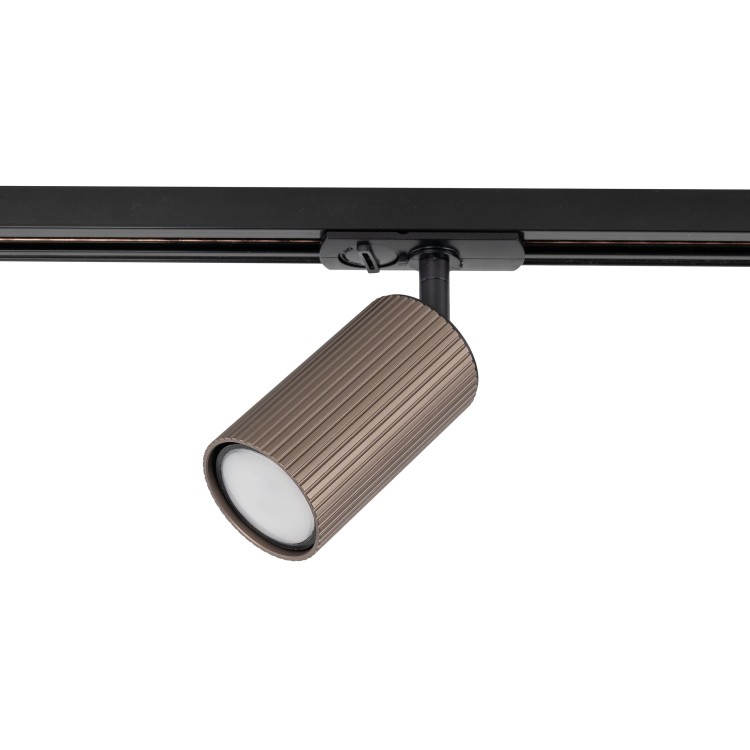 TRACER TUNE BROWN 1XGU10 16145 TK Lighting Czarny Brązowy