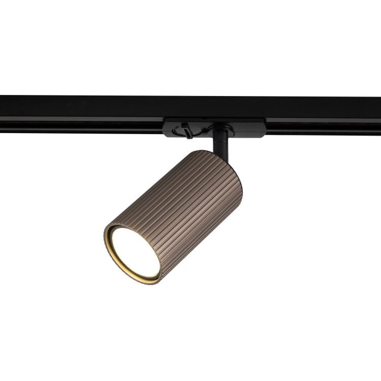 TRACER TUNE BROWN 1XGU10 16145 TK Lighting Czarny Brązowy