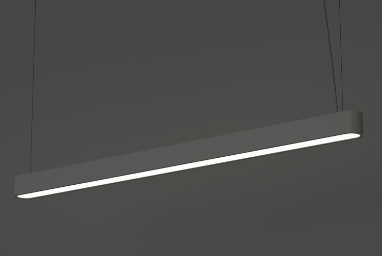 Lampa liniowa wisząca SOFT LED 120X6 GRAPHITE 7525 NOWODVORSKI Lighting T8 120cm Loft nowoczesna sufitowa oświetleniowa zwis grafitowa grafitowy Inspiracje Premium