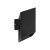 CUBE BLACK Kinkiet ogrodowy LED IP 54 18182 TK Lighting Czarny Transparentny elewacyjny