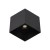 CUBE BLACK Kinkiet ogrodowy LED IP 54 18182 TK Lighting Czarny Transparentny elewacyjny