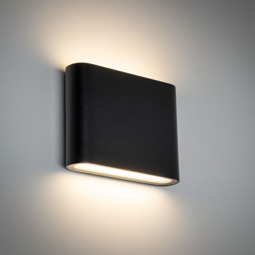 ARWENA S BLACK Kinkiet ogrodowy IP 54 18184 TK Lighting Czarny Biały elewacyjny