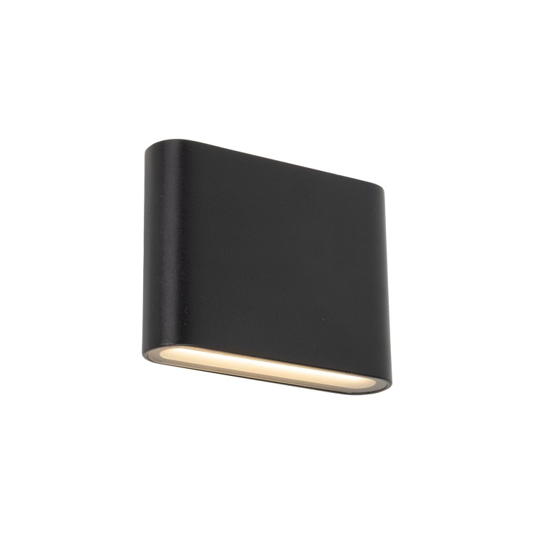 ARWENA S BLACK Kinkiet ogrodowy IP 54 18184 TK Lighting Czarny Biały elewacyjny