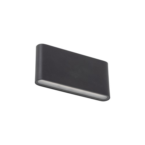 ARWENA M BLACK Kinkiet ogrodowy IP 54 18185 TK Lighting Czarny Biały elewacyjny