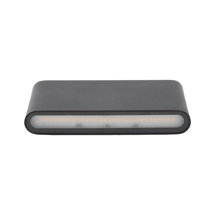ARWENA M BLACK Kinkiet ogrodowy IP 54 18185 TK Lighting Czarny Biały elewacyjny