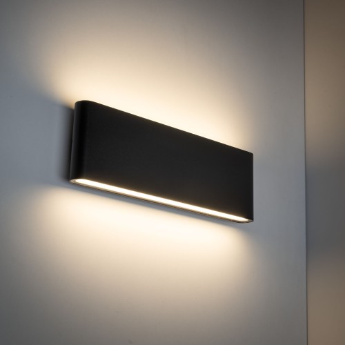 ARWENA L BLACK Kinkiet ogrodowy IP 54 18186 TK Lighting Czarny Biały elewacyjny