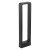ARIUS M BLACK Lampa ogrodowa IP 54 19000 TK Lighting Czarny Transparentny Słupek