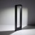 ARIUS M BLACK Lampa ogrodowa IP 54 19000 TK Lighting Czarny Transparentny Słupek