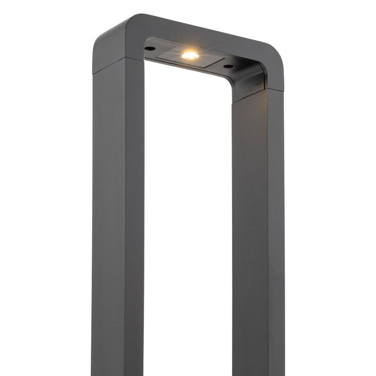 ARIUS M BLACK Lampa ogrodowa IP 54 19000 TK Lighting Czarny Transparentny Słupek