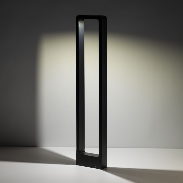 ARIUS L BLACK Lampa ogrodowa IP 54 19001 TK Lighting Czarny Transparentny Słupek