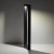 ARIUS L BLACK Lampa ogrodowa IP 54 19001 TK Lighting Czarny Transparentny Słupek