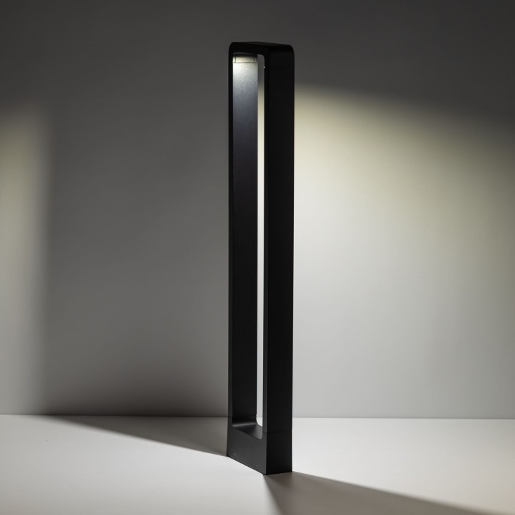 ARIUS L BLACK Lampa ogrodowa IP 54 19001 TK Lighting Czarny Transparentny Słupek