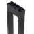 ARIUS L BLACK Lampa ogrodowa IP 54 19001 TK Lighting Czarny Transparentny Słupek