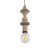 TOWER SABIA WOOD 1XE27 10959 TK Lighting