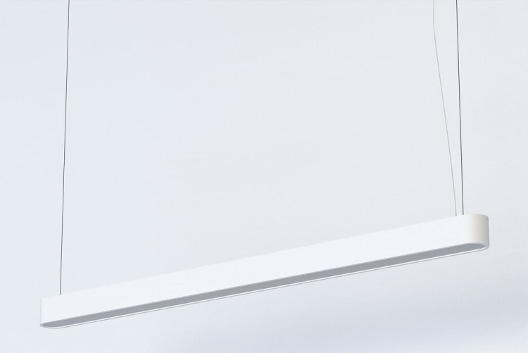 Lampa liniowa wisząca SOFT LED 120X6 WHITE 7537 NOWODVORSKI Lighting T8 120cm Loft nowoczesna sufitowa oświetleniowa zwis biała biały Inspiracje Premium