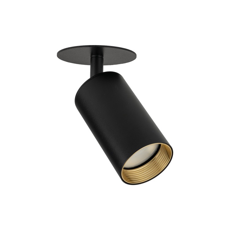 AMIS BLACK 1XGU10 podtynkowy 10806 TK Lighting Czarny Czarny