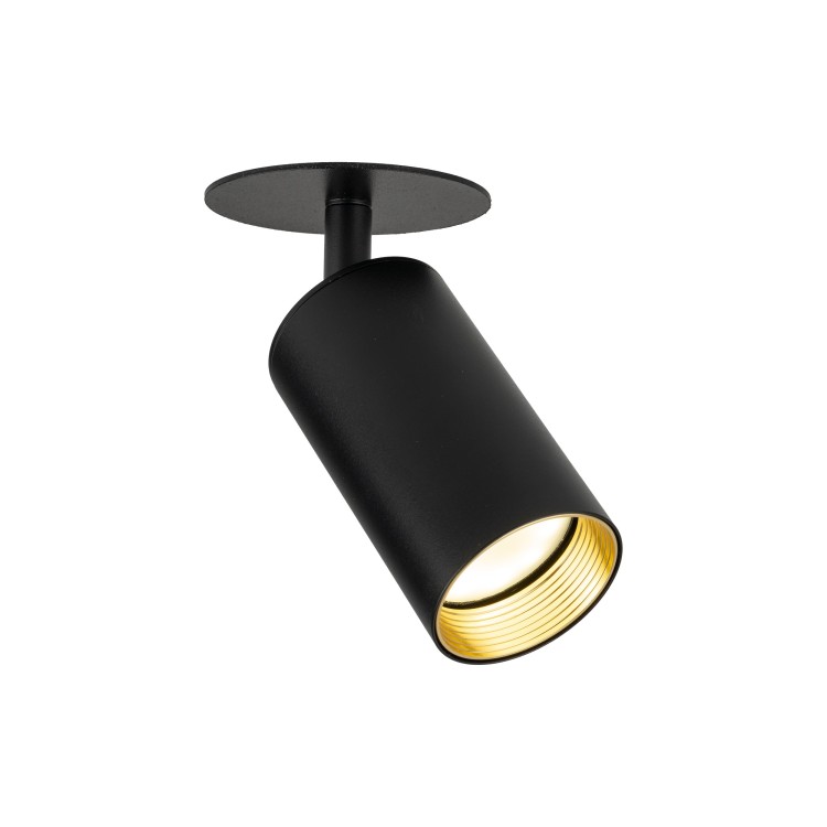 AMIS BLACK 1XGU10 podtynkowy 10806 TK Lighting Czarny Czarny