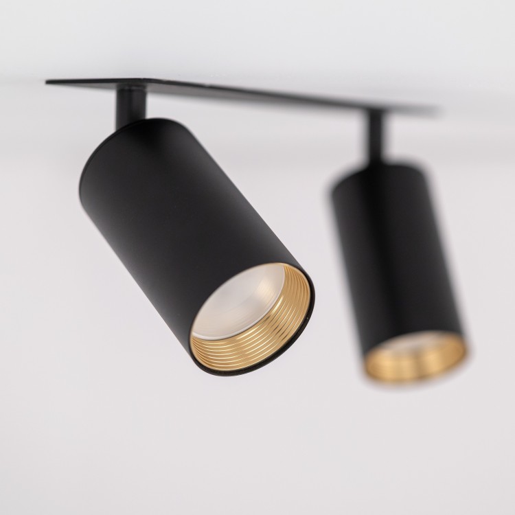AMIS BLACK 2XGU10 podtynkowy 10807 TK Lighting Czarny Czarny