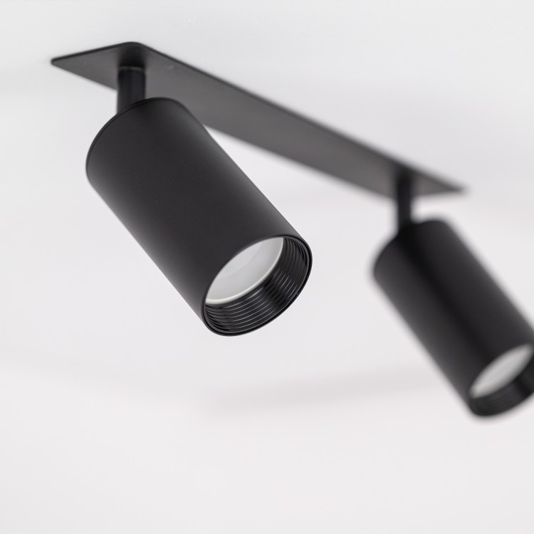 AMIS BLACK 2XGU10 podtynkowy 10807 TK Lighting Czarny Czarny