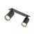 AMIS BLACK 2XGU10 podtynkowy 10807 TK Lighting Czarny Czarny