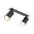 AMIS BLACK 2XGU10 podtynkowy 10807 TK Lighting Czarny Czarny