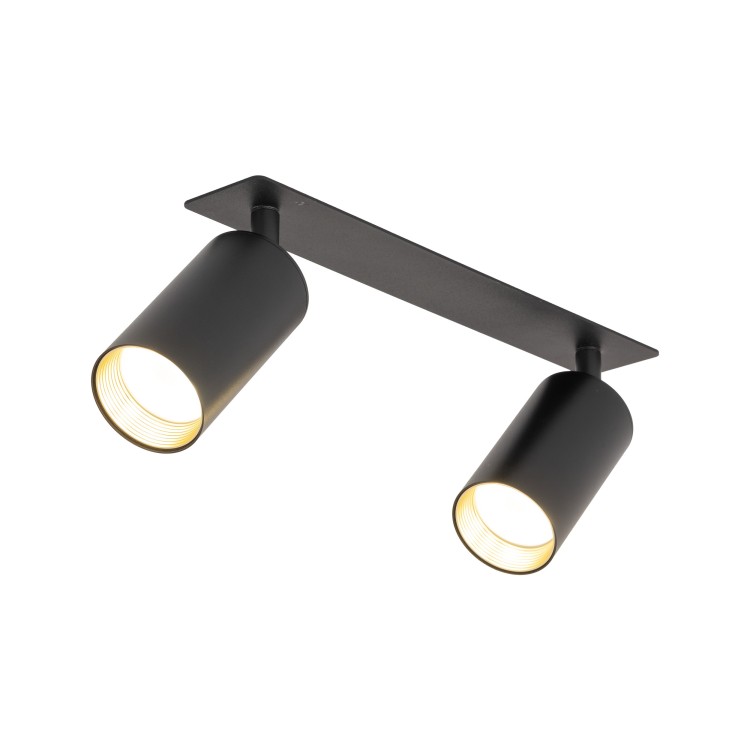 AMIS BLACK 2XGU10 podtynkowy 10807 TK Lighting Czarny Czarny