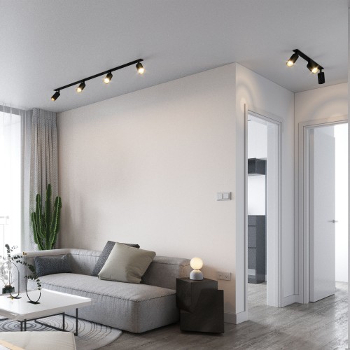 AMIS BLACK 3XGU10 podtynkowy 10808 TK Lighting Czarny Czarny