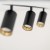 AMIS BLACK 3XGU10 podtynkowy 10808 TK Lighting Czarny Czarny