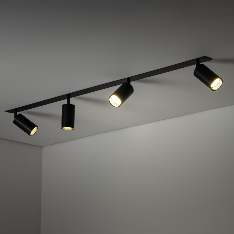 AMIS BLACK 4XGU10 podtynkowy 10809 TK Lighting Czarny Czarny