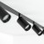 AMIS BLACK 4XGU10 podtynkowy 10809 TK Lighting Czarny Czarny