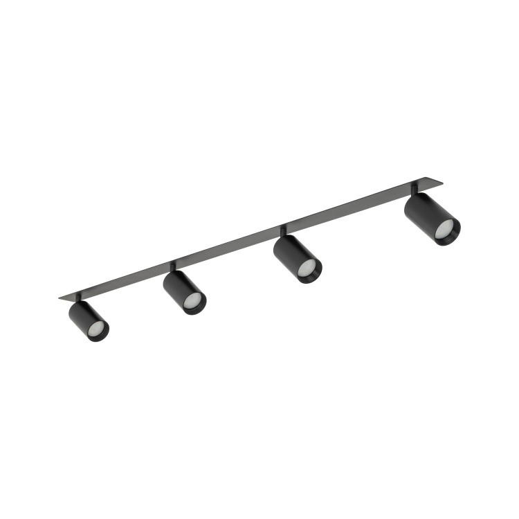 AMIS BLACK 4XGU10 podtynkowy 10809 TK Lighting Czarny Czarny