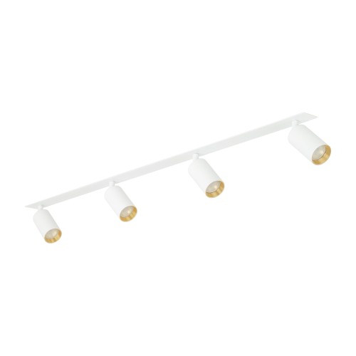AMIS WHITE 4XGU10 podtynkowy 10813 TK Lighting Biały Biały, Złoty