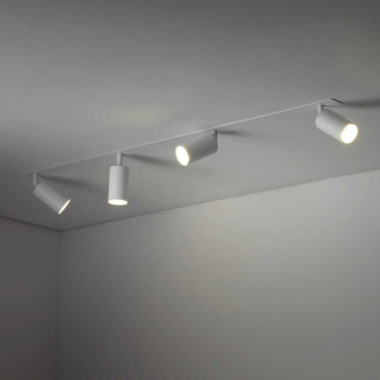 AMIS WHITE 4XGU10 podtynkowy 10813 TK Lighting Biały Biały, Złoty