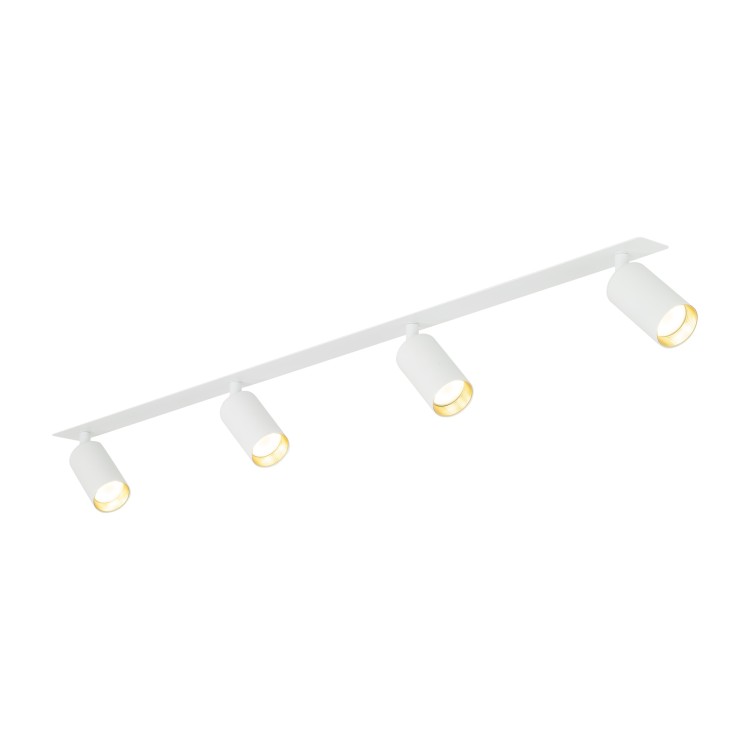 AMIS WHITE 4XGU10 podtynkowy 10813 TK Lighting Biały Biały, Złoty