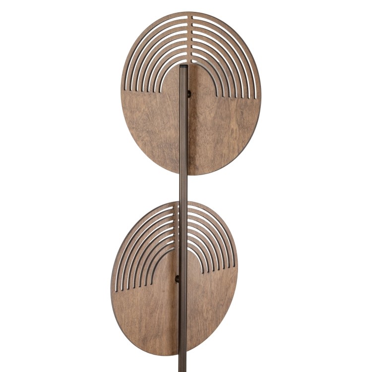 LUNAR WOOD Lampa podłogowa 2XG9 16135 TK Lighting Dąb Biały