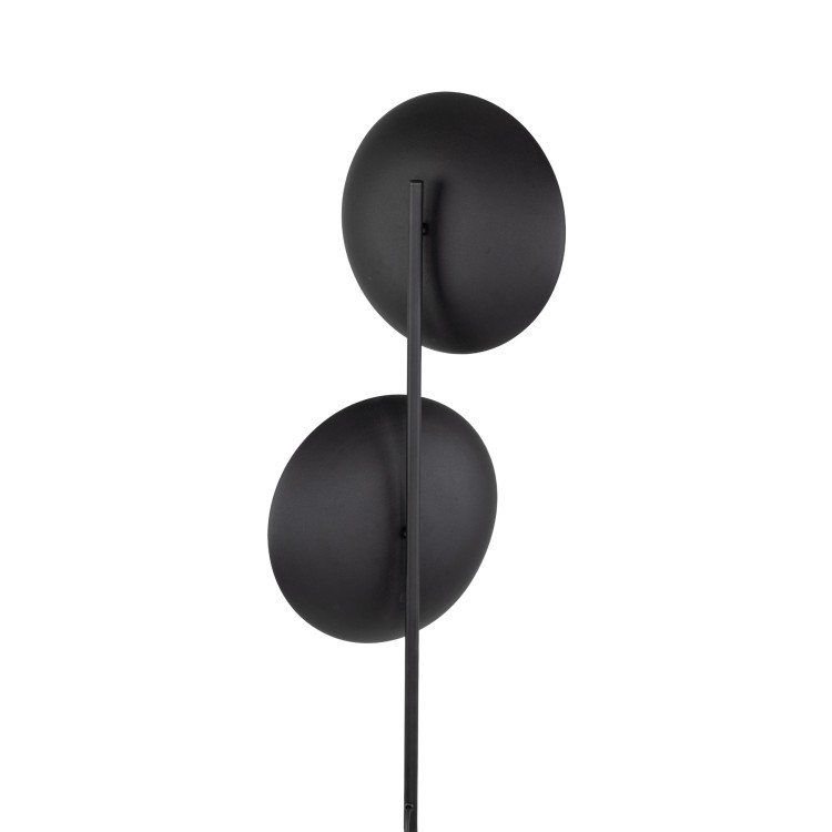 SLATE BLACK GLASS Lampa podłogowa 2XG9 16136 TK Lighting Czarny Biały