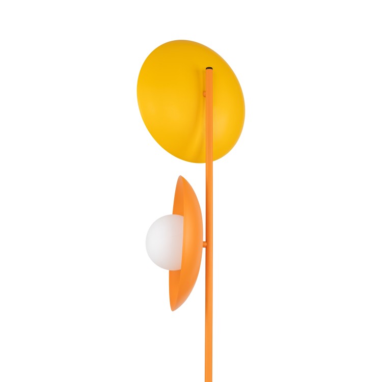 SLATE MIX GLASS Lampa podłogowa 2XG9 16137 TK Lighting Mix Biały