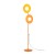 SLATE MIX GLASS Lampa podłogowa 2XG9 16137 TK Lighting Mix Biały