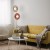 SLATE MIX GLASS Lampa podłogowa 2XG9 16138 TK Lighting Mix Biały