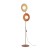 SLATE MIX GLASS Lampa podłogowa 2XG9 16138 TK Lighting Mix Biały