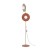 SLATE MIX GLASS Lampa podłogowa 2XG9 16138 TK Lighting Mix Biały
