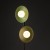 SLATE MIX GLASS Lampa podłogowa 2XG9 16139 TK Lighting Zielony Biały