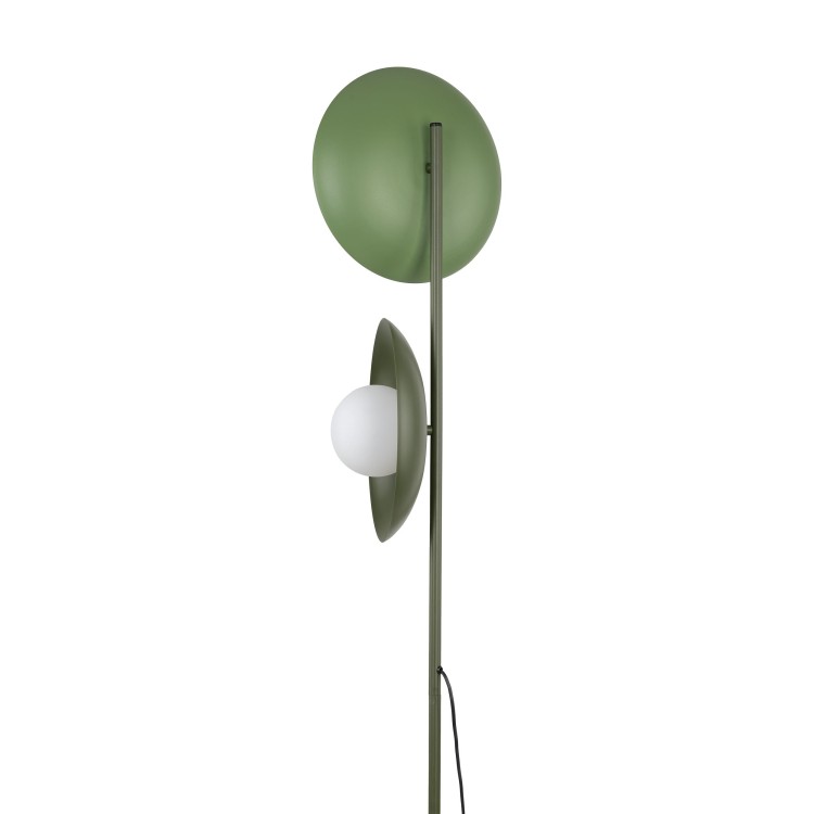 SLATE MIX GLASS Lampa podłogowa 2XG9 16139 TK Lighting Zielony Biały