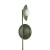 SLATE MIX GLASS Lampa podłogowa 2XG9 16139 TK Lighting Zielony Biały