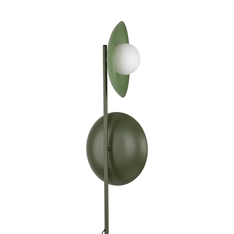 SLATE MIX GLASS Lampa podłogowa 2XG9 16139 TK Lighting Zielony Biały