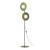 SLATE MIX GLASS Lampa podłogowa 2XG9 16139 TK Lighting Zielony Biały